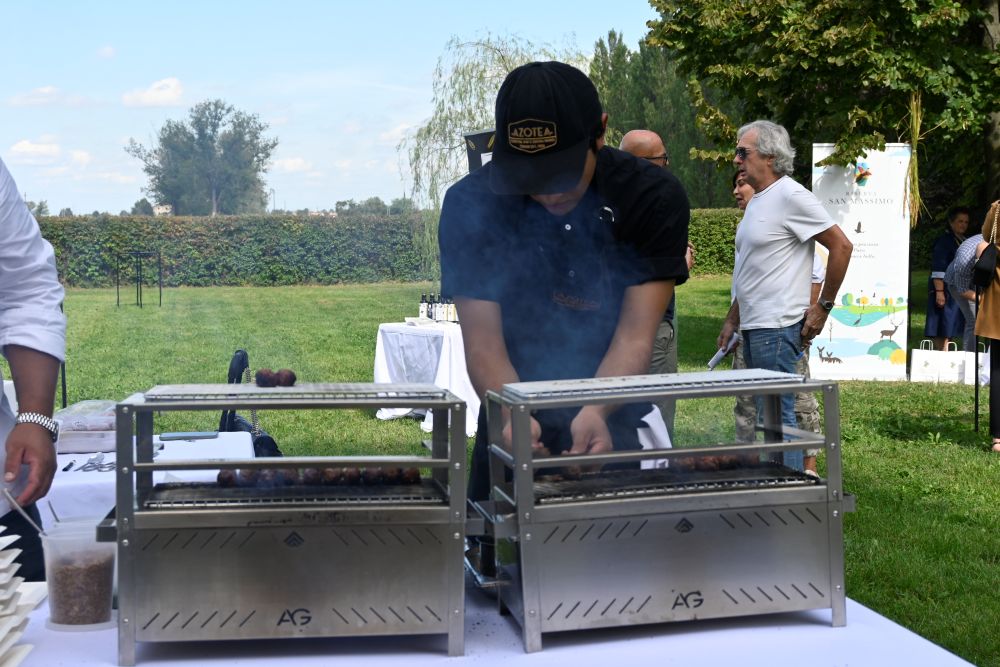 catering banchettistica kamado pro brace barbecue
