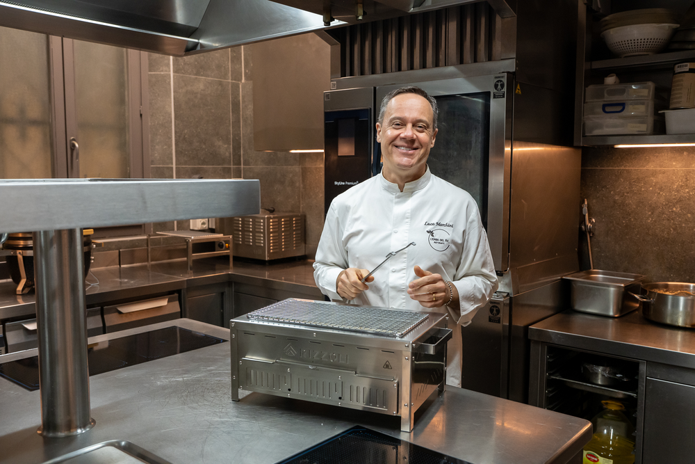 griglia yakitori professionale ristorazione rizzoli