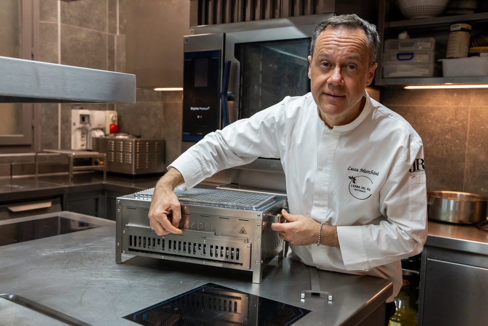 griglia yakitori professionale ristorazione rizzoli 